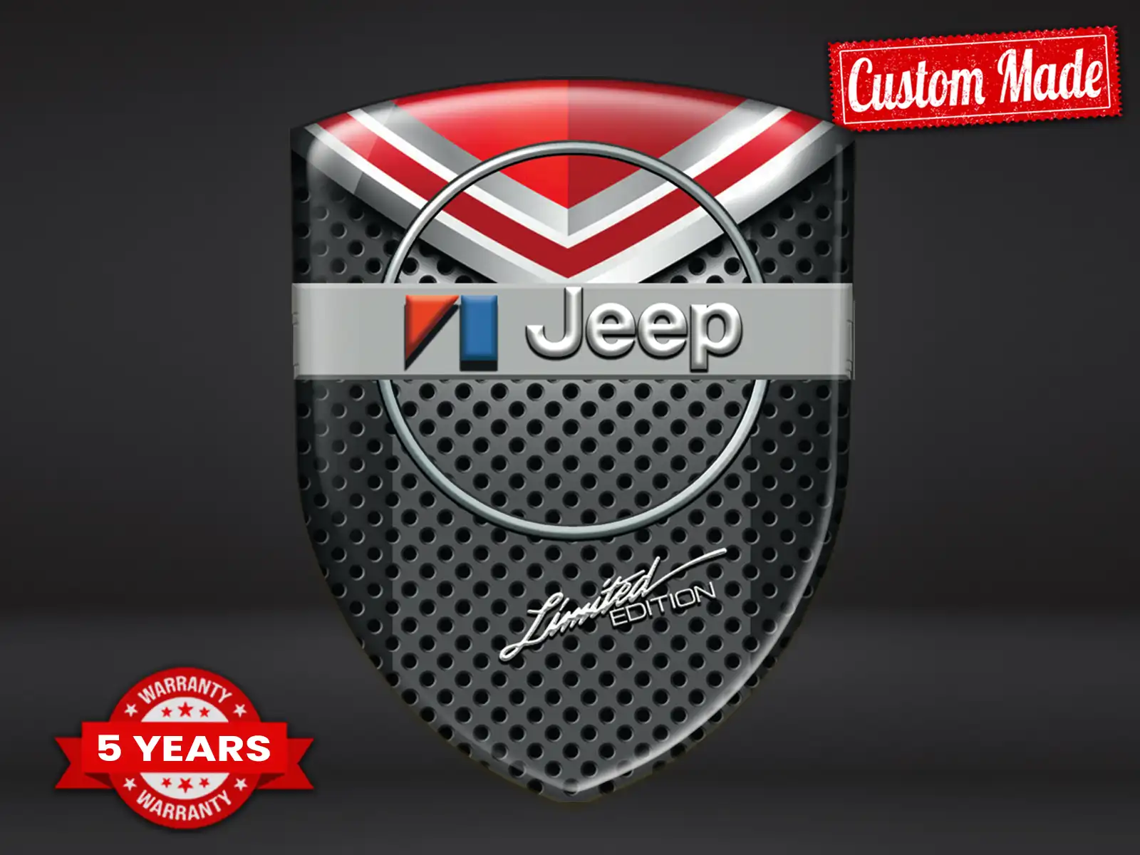 Jeep Emblemas Auto Elegantes Máximo Deporte Duradero